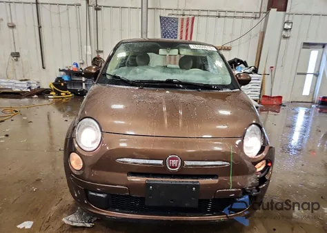 2013 Fiat 500 Pop z USA, uszkodzony, nr VIN 3C3CFFAR5DT513656